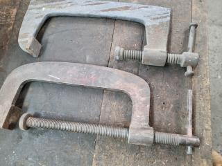 2x 300mm G-Clamps