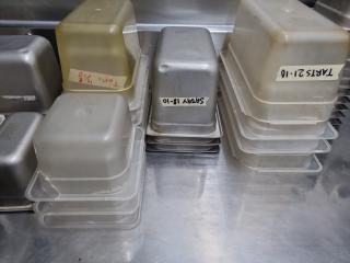 Large Lot of Bain Marie Type Trays