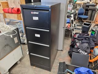 Precision 4-Drawer Steel File Cabinet