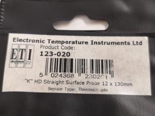 ETI K-Type Electronic Thermocouple Temperature Probe 123-020