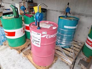 Milpro Cim Glide 68 Way Oil 200L Drum (Approx ½ Full)