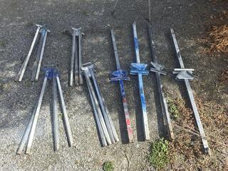 5 x Portable Road Sign Stands