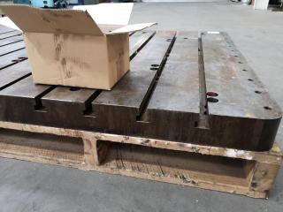 Heavy Duty Steel Plate T-Slotted Workshop Table