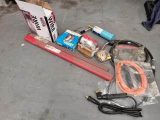 Assorted Welding Cinsumables, Accessories, Attachments