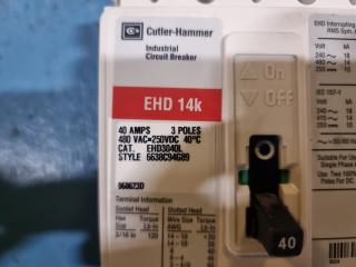 Cutler-Hammer EHD 14K Industrial Citcuit Breaker 