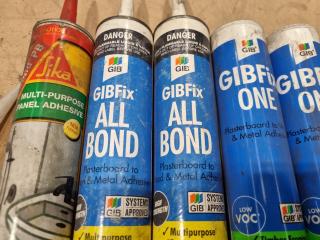 Assorted GIB & Panel Adhesives