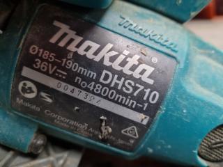 Makita LXT 185mm Cordless Circular Saw DHS710