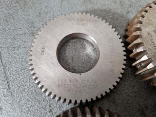 4 x Gear Shaper Cutters