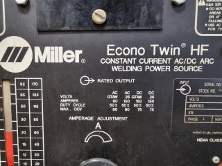 Miller Econo Twin HF AC/DC 150Amp Arc Welder