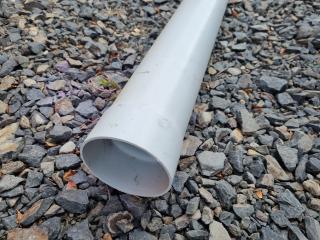 5x Lengths of PVC Plumbing Pipe