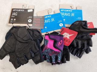 3x Giro Adult & Youth Bike Gloves