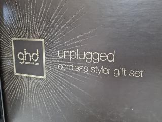 GHD Unplugged Cordless Styler Gift Set