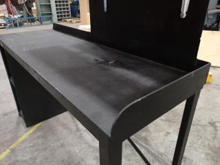 Steel Topped Workbench w/ Storage