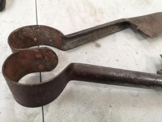 Vintage Antique Manual Drill & Shears
