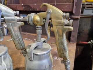 4x Air Paint Spray Guns