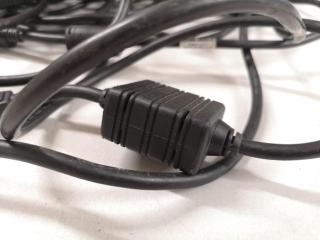 18x Power Adapter Cables for Symbol Motorola MC50 Charging Cradles