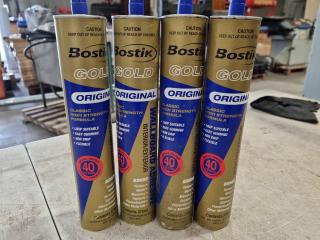Bostik Gold Original Wallboard Adhesive, 4x 375ml tubes