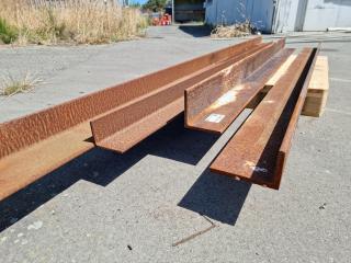 4 Lengths of Heavy Duty Angled Steel