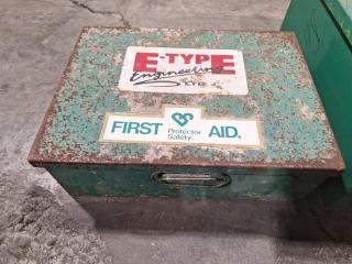 3 Empty First Aid Cases