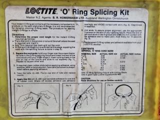 Assorted Nitrile O-Rings, w/ Splicing Kit + Rubber Grommetts