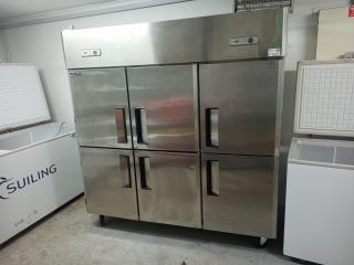 Large Stainless Commerical Freezer