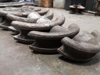 11x Industrial Pipe Bending Heads