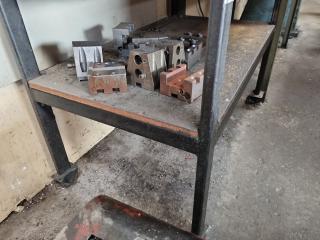 Steel Mobile.Workshop Table