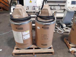2 x 250kg Drums Lincoln Electric Welding Wire