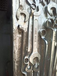 Large Lot of Whitworth and AF Spanners