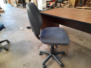 Retro Office Desk and Gas Lift Chair