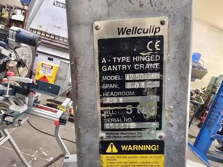 Wellculip 5 Ton Gantry Crane Assembly 