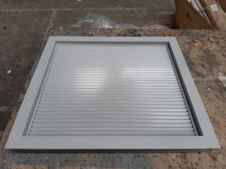 7 Assorted Aluminum Vent Grilles