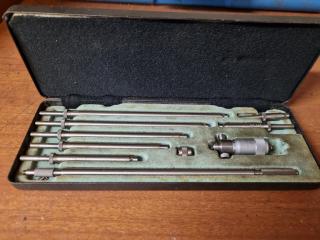 Moore & Wright M&W Internal Metric Micrometer Set