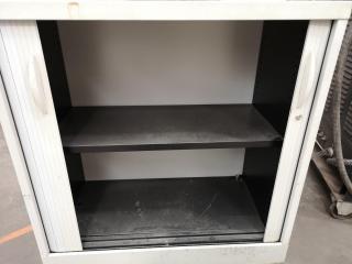 Tambour Door Office Cabinet