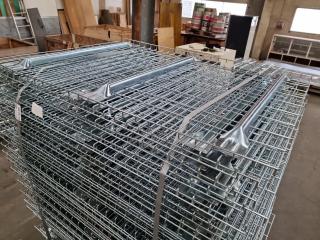 56x Pallet Racking Steel Wire Shelving Panels