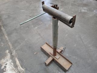 Height Adjustable Material Roller Stand