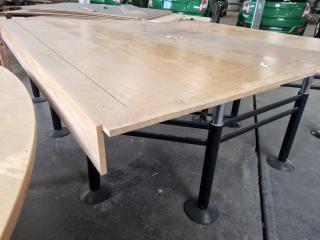 Large Modified Work Tables