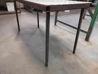 Small Metal Workshop Table
