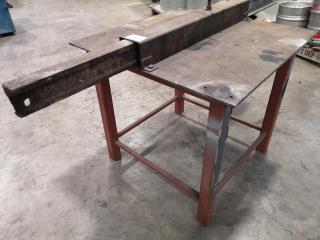 Heavy Duty Special Purpose Steel Workshop Table
