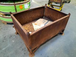 Industrial Steel Storage Bin