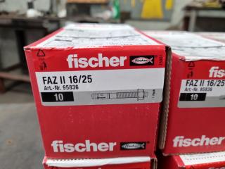 77x Fischer Bolt Anchors type FAZ II 16/25