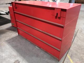 2x Workshop Small Parts Drawer Units