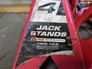 4 x Powerbuilt Jack Stands