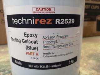 TechniRez R2529 Blue Epoxy Tooling Gelcoat Resin Part A