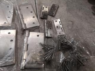 16x Stainless Steel Hinges
