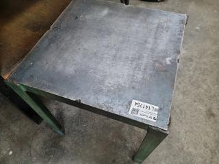 Small Steel Workshop Table