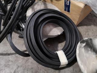 34x Assorted Rolls of Rubber & Foam Edging & Door Gaskets