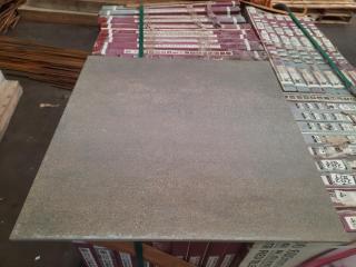 12.3M2 Garbon Seramic 600x600x10mm Scott Mushroom Ceramic Floor Tiles