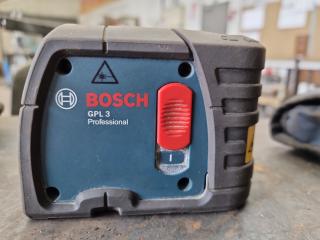 Bosch GPL3 Professional 3-Point Self Leveling Laser Level