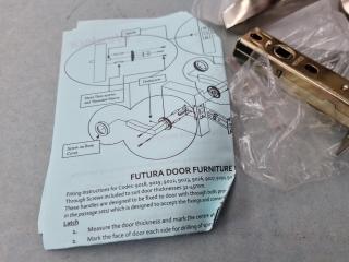 3x Windsor Futura Corbel Door Lever Handle Sets, New